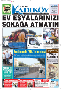 GAZETE KADIKÖY SAYI:551